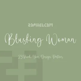 Blushing Woman
